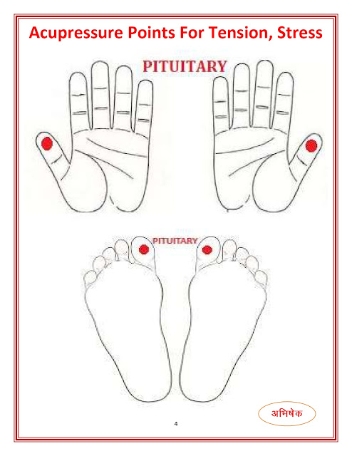 तनाव के लिए एक्यूप्रेशर बिंदु ( Acupressure Points For Tension, Stress)