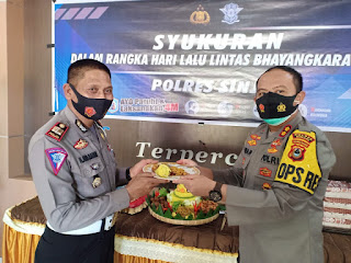 Kapolres Sinjai Gelar Syukuran HUT Polantas Ke-65 Tahun 2020