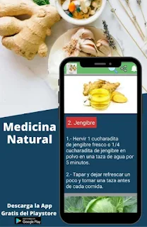 App Medicina Natural Gengibre Planta Medicinal
