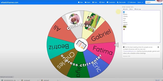 Cara Menggunakan Wheel Of Names 