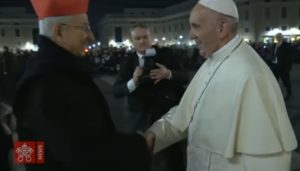 Image result for Photo Cardinal Castrillon Hoyos with Pope Francis