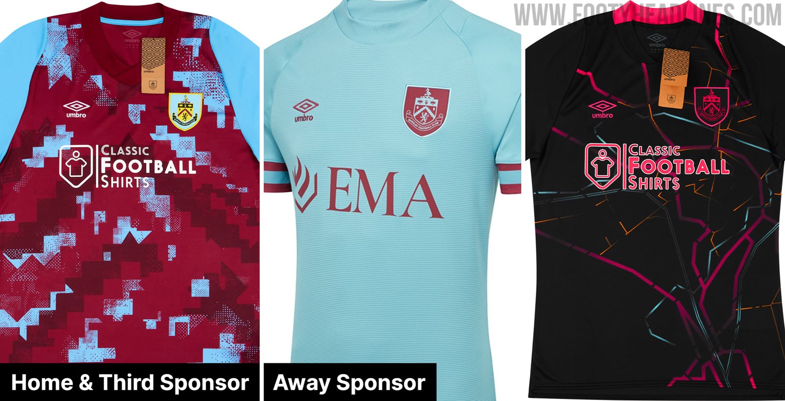 Classic Football Shirts becomes Burnley FC sponsor
