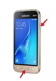 Cara Mengambil ScreenShot Di Samsung Galaxy  J1  Mini  Via 