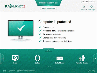 Free Download Kaspersky Internet Security 2013 Full Key