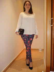 tela flores leggins flores cose conmigo sew along maider masustak eguzkitan modistilla de pacotilla