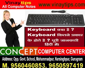 Keyboard क्या है ? कितने प्रकार के होते है ? पूरी जानकारी हिंदी में। 