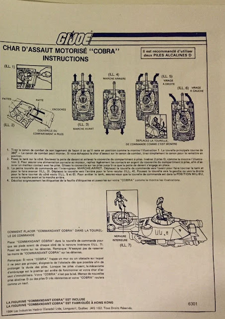 Canadian Consumer Distributing Cobra Combat Tank