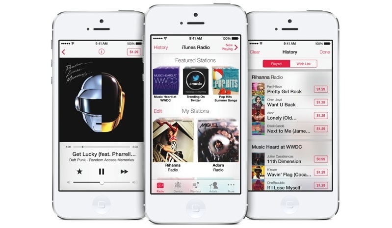 iOS 7 - Music app