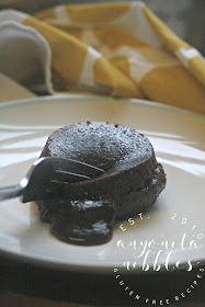 Oozing Gluten Free Dairy Free Lava Cake