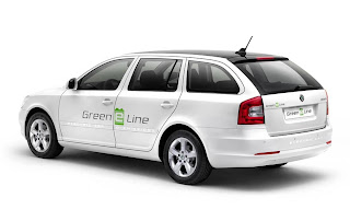 Skoda Octavia Combi Green E Line Prototype (2012) Rear Side