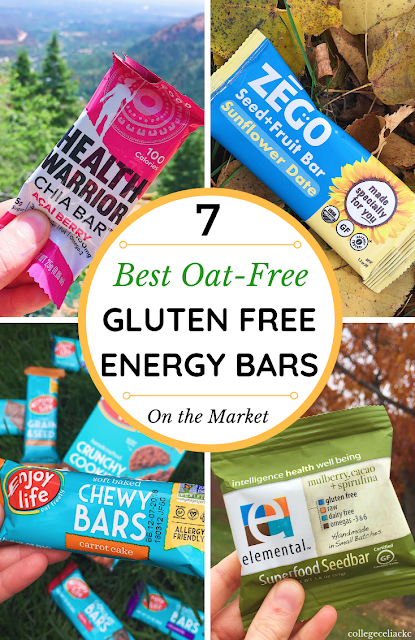 A Celiac's Top 7 Oat Free Gluten Free Snack Bars 