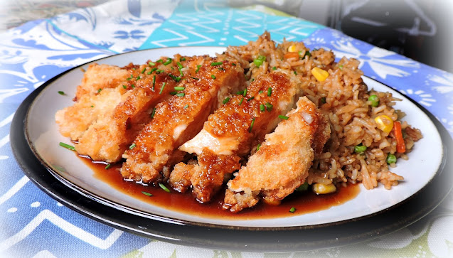 Lemon Sauced Crispy Chicken