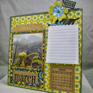 SRM Stickers Blog - Michelle Giraud - #calendar #minicalendar #months #kraftbags