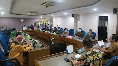 Kunjungi Kantor DLH Jakarta, Asep Arwin : Luas Wilayah Jadi Pembahasan Raperda RPPLH
