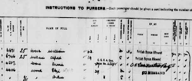 Understanding the Term "British Bonus Allowed"  on Canadian Passenger Lists 1890-1906