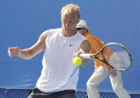 Stefan Koubek, comprehensive winner over Mikhail Youzhny at the Australian Open