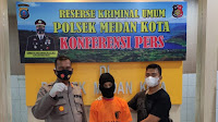 Terkait Sabu, Polsek Medan Kota Amankan Seorang Pria Warga Jalan Bromo