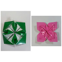 piezas postal origami