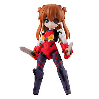 Figuras: Desktop Army trading figure Evangelion the new movie, Megahouse.