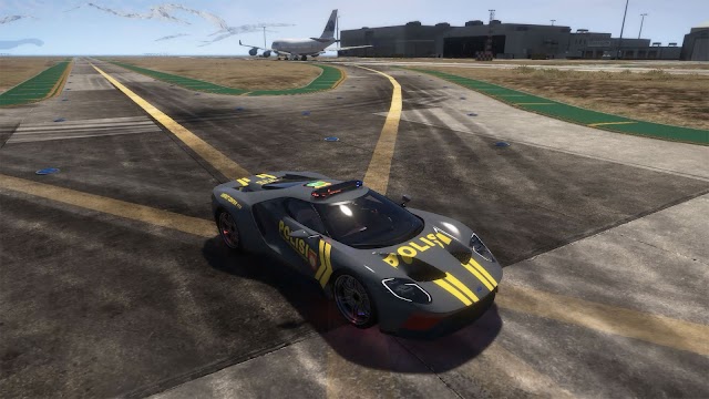 Download Free Mod GTA 5 Mobil Polisi Indonesia Ford GT 2017 Super Versi 1.0