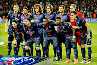 PARIS ST. GERMAIN F. C. - París, Francia - Temporada 2015-16 - Ibrahimovic, Thiago Silva, David Luis, Rabiot, Motta y Trapp; Di María, Maxwell, Matuidi, Aurier y Cavani - PARIS SAINT GERMAIN 2 (Ibrahimovic, Rabiot) MANCHESTER CITY 2 (De Bruyne, Fernandinho) - 06/04/2016 - UEFA Champions League, partido de ida - París, Francia, estadio del Parque de los Príncipes