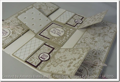 Artisan Embellishments & Something Borrowed TriFold Mini Book by Amanda Bates at The Craft Spa  (8)