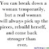 Awesome qoute - You can break down ...