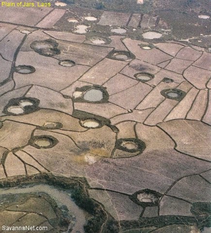 Llanura de las Jarras Gigantes Laos