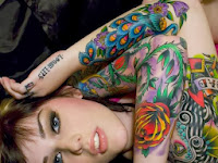 Colorful Sleeve Tattoo Designs For Women| Colorful Tattoos