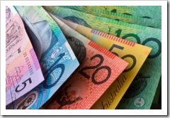 Aussie dollars