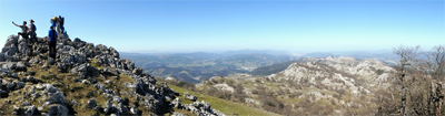 Panorámica desde la cima