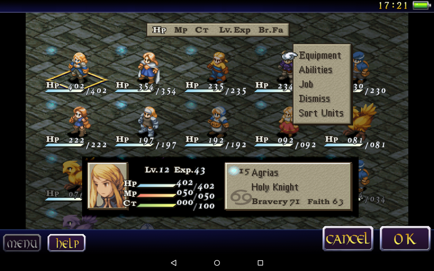 DOWNLOAD: FINAL FANTASY TACTICS : WotL 1.0.0 APK + DATA