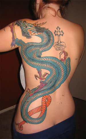 Asian Dragon Tattoos