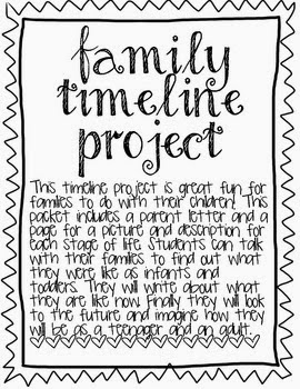 http://www.teacherspayteachers.com/Product/Family-Timeline-Project-1012058