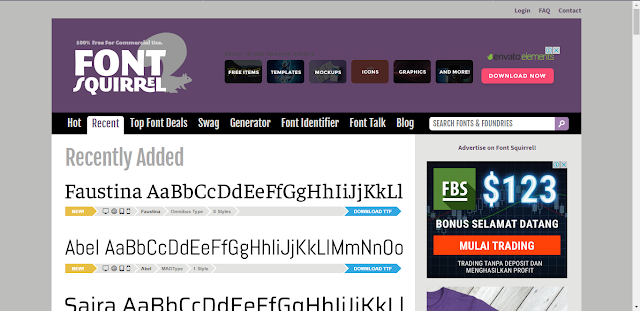 5 Situs Untuk Mendownload Font Gratis