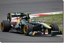 Chandhok nelle prove libere del gran premio di Germania 2011