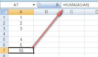 Suma en excel