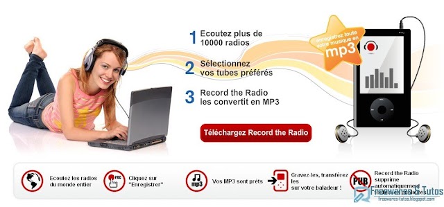 Record the Radio : écoutez et enregistrez la radio au format MP3