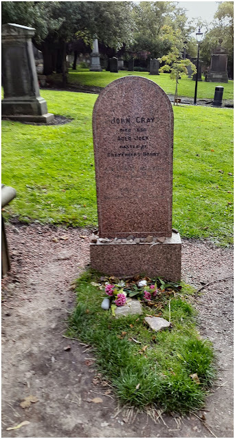 John Gray Grave - Supposed Master of 'Greyfriars Bobby'