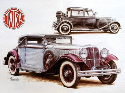 Old Cars in Fine Art