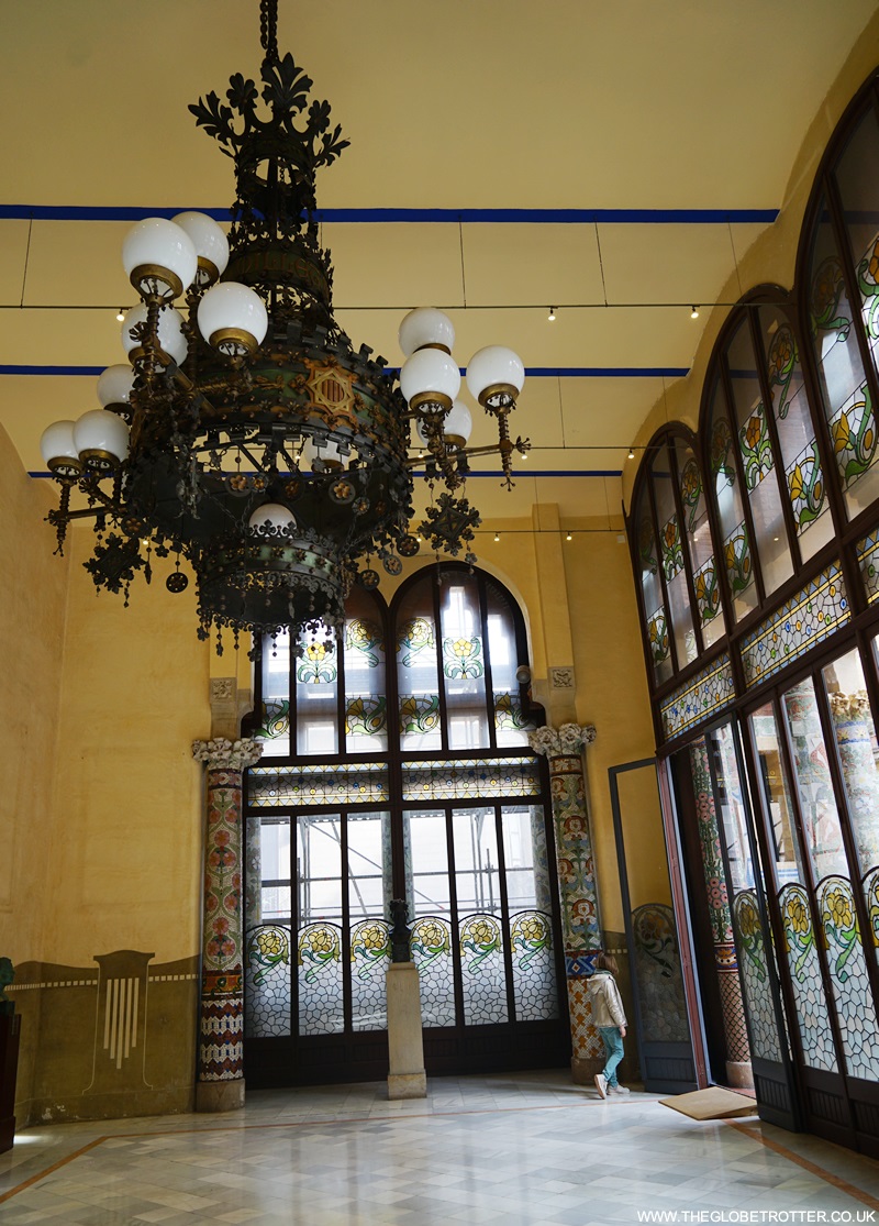 The Lluís Millet Hall at Palau de la Musica Catalana