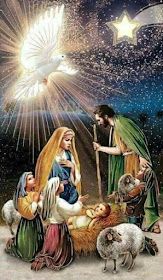We are invited to join the angels and shepherds, and Mary and Joseph, in praising God for the birth of Christ our Saviour.