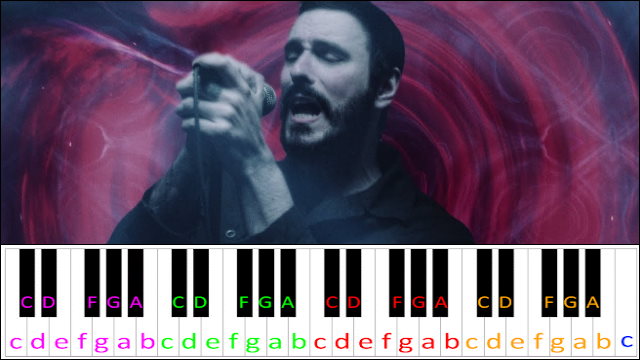 Far Away by Breaking Benjamin Piano / Keyboard Easy Letter Notes for Beginners