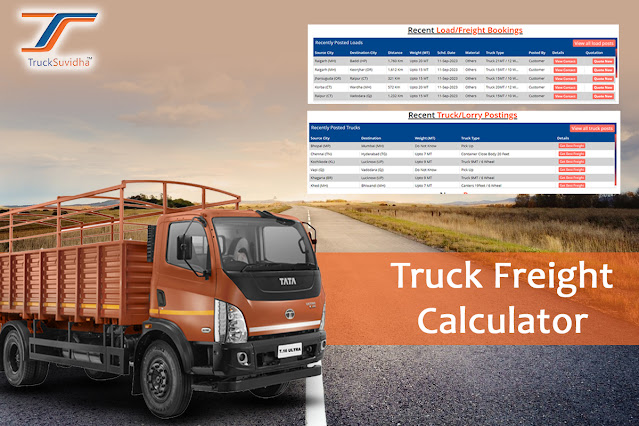 truck freight calculator