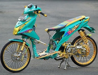 Modifikasi Motor Honda Beat Drag