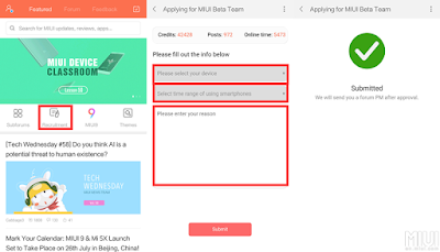 Cara Menjadi MIUI 9 Beta Tester (Panduan)