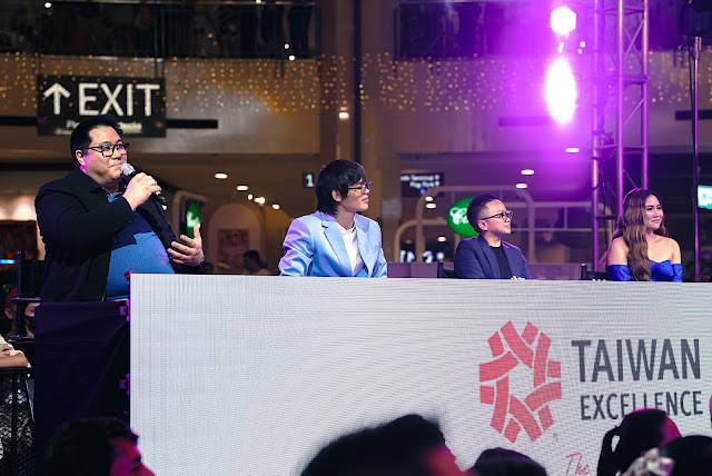 Your Song of Excellence 2023 Judges (From left to right: Paulo Zarate, Arthur Nery, Ice Seguerra, and Yeng Constantino)