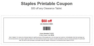 staples coupons