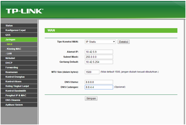 Konfigurasi Radio Wifi Sebagai Pemancar Hotspot