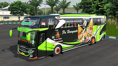 Livery Bussid PO Haryanto (HD, SDD, SHD, XHD) : Game Simulasi Bus Populer di Indonesia